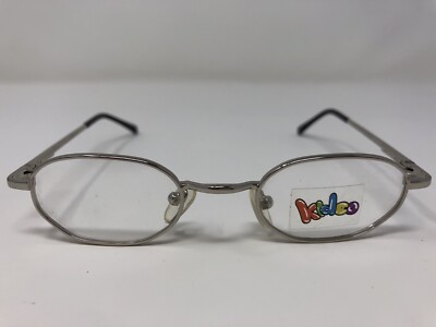 Kidco Eyeglasses Frame SKIPPER GUN METAL 41-19-125 Silver/Black SH03