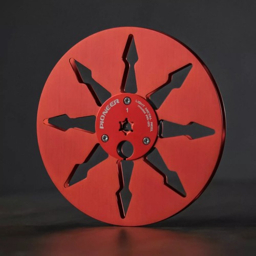 One 7'' Pioneer Red PR-85 Aluminum Reel to Reel RT-707 909 Empty Take Up Reel - Picture 2 of 4