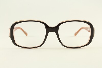 Rare Authentic Jean Lafont Exlibris 537 Black/Brown 52mm Glasses Frames RX-able