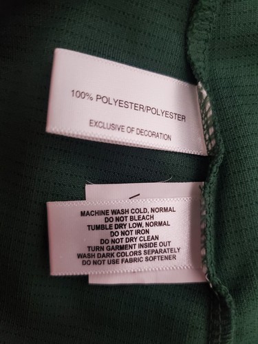 Cutter & Buck DryTec Green Polo Detroit Tigers & Red Wings Women's Small NWT. - Picture 10 of 11