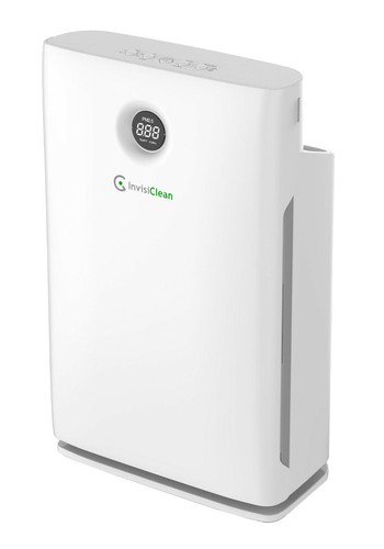 InvisiClean Claro Air Purifier -4 in 1 True HEPA, Ionizer, Carbon + UV-C-IC-4524