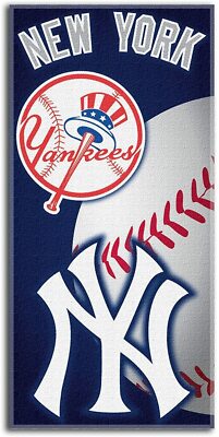 New York Yankees Authentic Beach Towel MLB Baseball Licensed Bronx