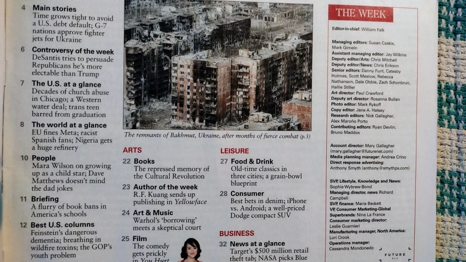 THE WEEK U.S.INTERNATIONAL MEDIA MAGAZINE 06/02/2023 - Image 2 of 4