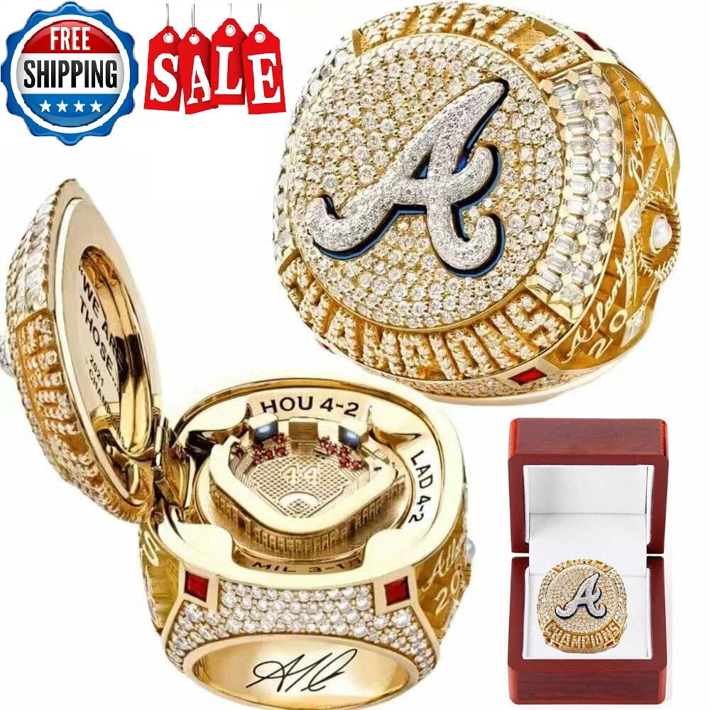 See the Atlanta Braves 2021 World Series Championship Ring