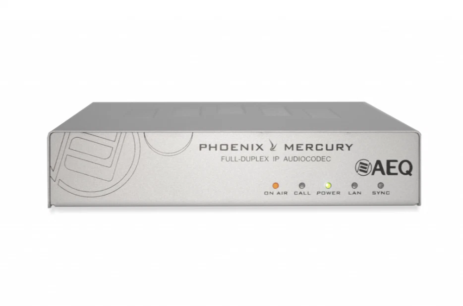 AEQ Phoenix Mercury Full Duplex Stereo IP Audio Codec - Image 2 of 4