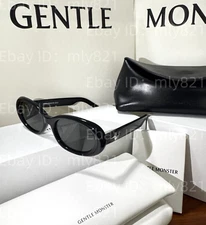 GentleMonster Sunglasses Bold Bandoneon.s 01 Black Frame Black Lenses