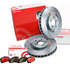 <!--F#f_0-->GENUINE BREMBO 319mm FRONT SLOTTED BRAKE ROTORS PADS FOR HILUX KUN26 GUN26 w/VSC<!--F/-->
