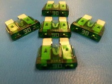  10 Automotive Fuse Blade Fast Acting 30A 32V Littelfuse 0257030