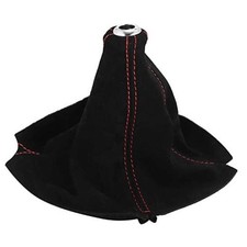 Car Shift Boot Cover Universal Gear Shift Knob Boot Dust Cover Red