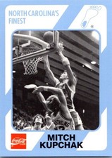 1989-90 Collegiate Collection/Coca-Cola North Carolina's - Mitch Kupchak #47