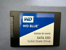 WD BLUE 3D NAND 500GB 2.5" SATA LAPTOP / PC SOLID STATE DRIVE SSD WDS500G2B0A