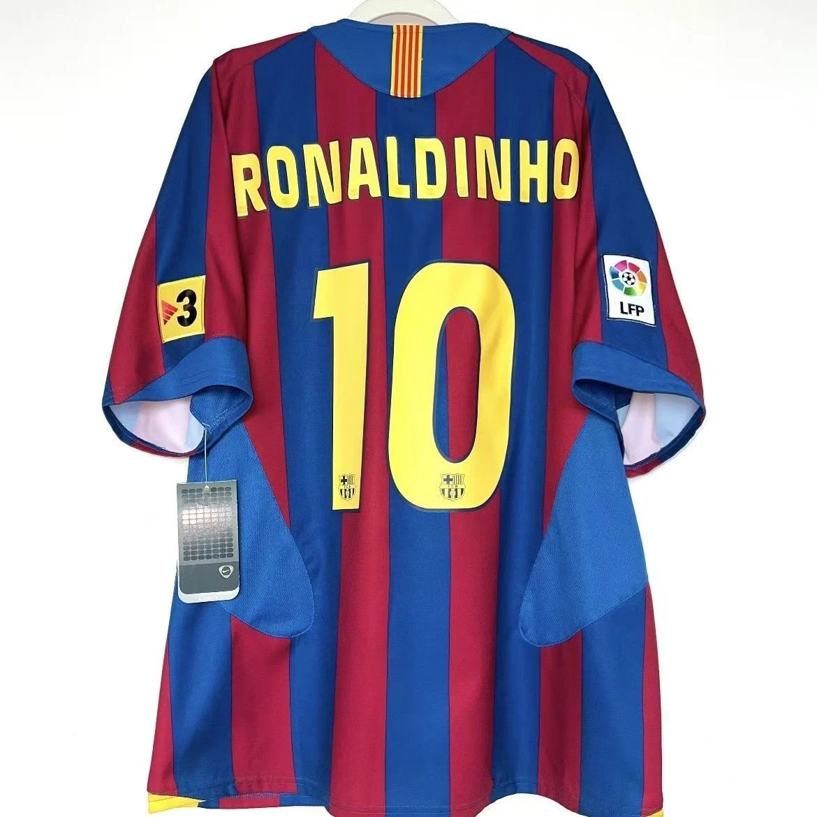 FC Barcelona Men Ronaldinho International Club Soccer Fan Apparel