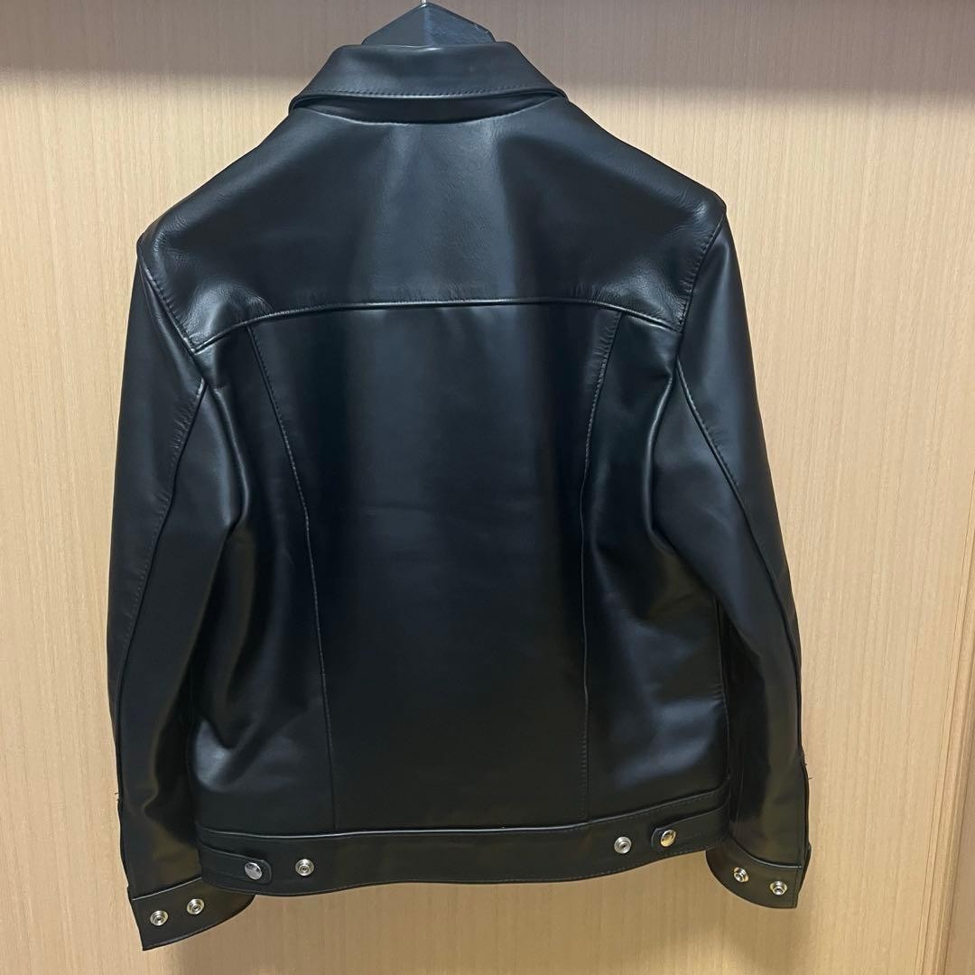 Lewis Leathers Horsehide Western Jacket Black Size 36 Vintage
