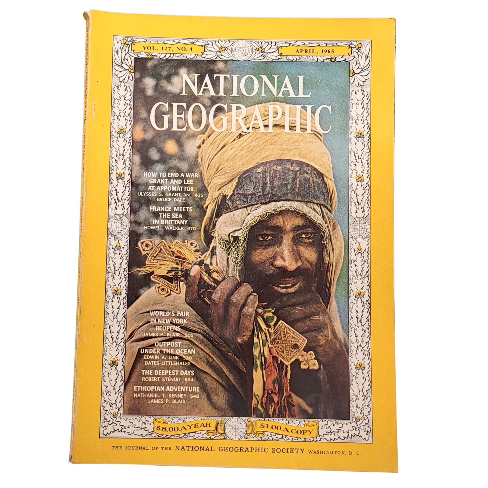 National Geographic Magazine April 1965 Volume 127 Number 4