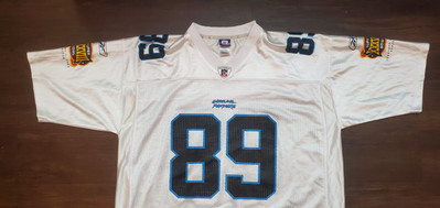 Steve Smith #89 Carolina Panthers 2004 Superbowl 38 Reebok Men XL
