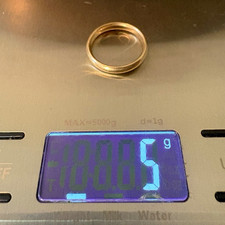 Vintage 14k Yellow Gold Men’s Wedding Ring Kemp Metal Products