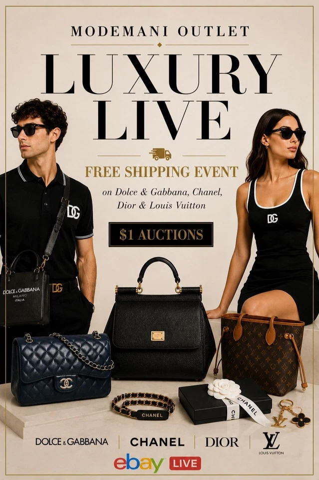 👜❤︎ Vintage Live! Gucci, Prada, Hermes, D&G and more! Plus $1 Auctions ❤👜