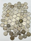 $15 Face Pre-1968 Canada Quarter 80% Silver Canadian 25c Coin - UNSEARCHED