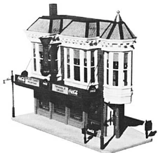 Berkshire Valley 808 O Scale Corner Drug Store Building Kit