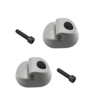 Replacement Sun Visor Clip Pair Gray Interior-Bone Fits for Kenworth Peterbilt I