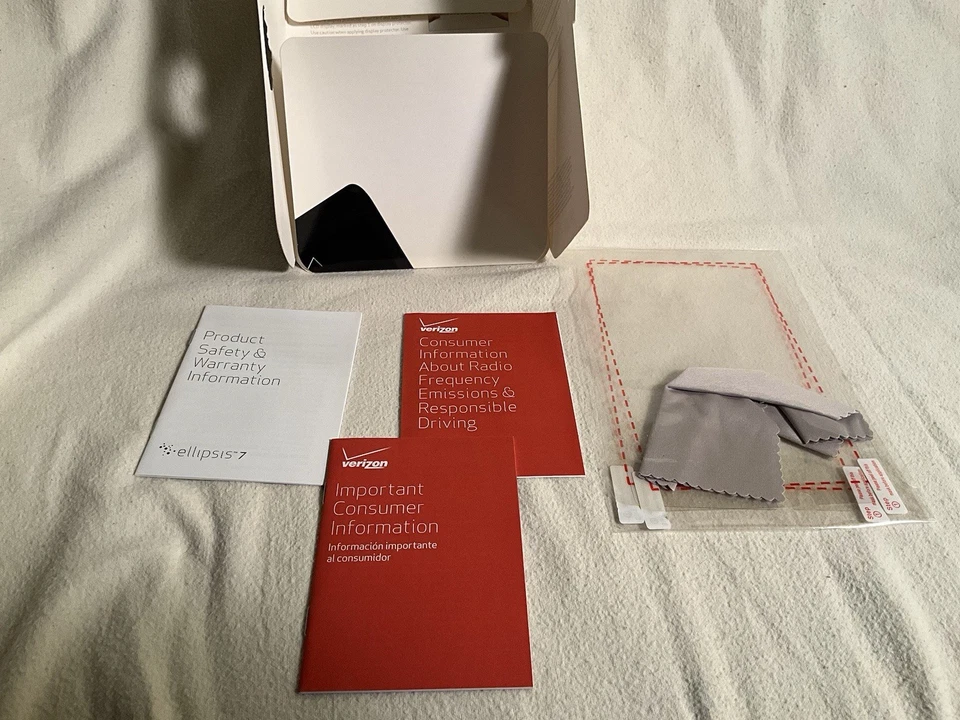 Display Protector Pack (2 Left) For Ellipsis 7 Tablet, + Bonus Tablet Paperwork - Image 4 of 4
