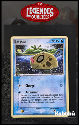 Pokemon Karte Barpau 61/101 Ex Vergessene Legenden Block EX FR 3
