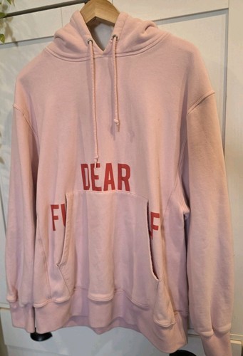 Fall Out Boy "Dear Future Self" Hoodie XXL Pink Pullover Emo Band Merch Grunge