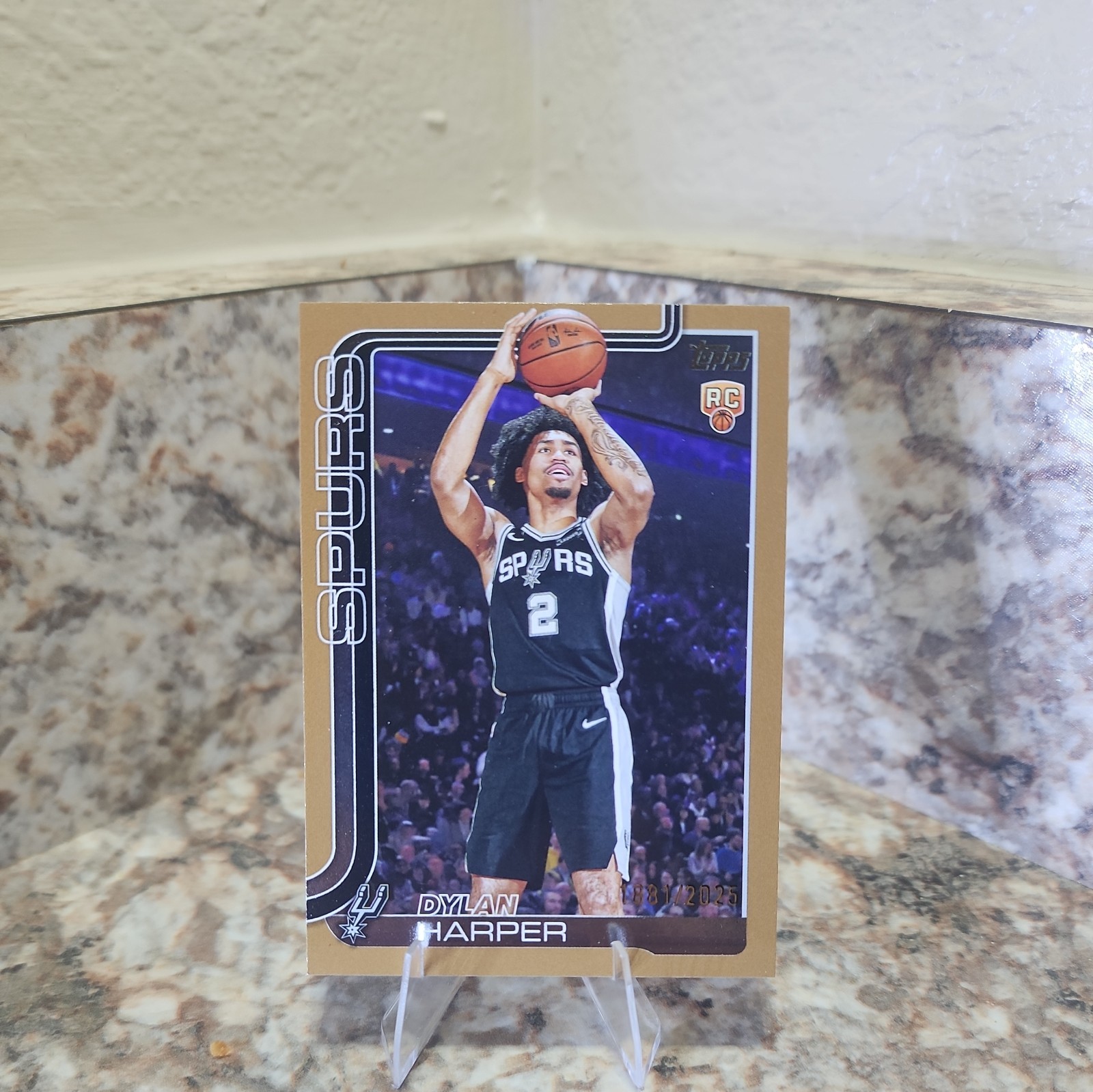 2025-26 Topps - Dylan Harper #202 Gold /2025 (RC) Rookie