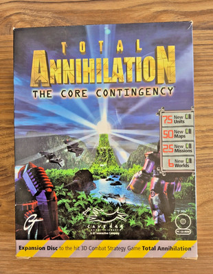 Total Annihilation - The Core Contingency PC CD-ROM Big Box 1. Auflage