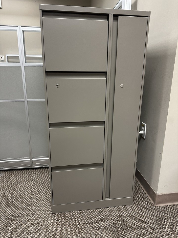 Steelcase Tower File Cabinet and Storage Cabinet | eBay
