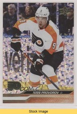 2023-24 Upper Deck Series 1 Speckled Foil Ivan Provorov #135 READ b3q