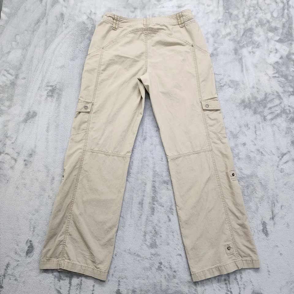 Pantalones de colección Royal Robbins para mujer 8 cargo tiro medio algodón recto al aire libre  Foto 2 de 4