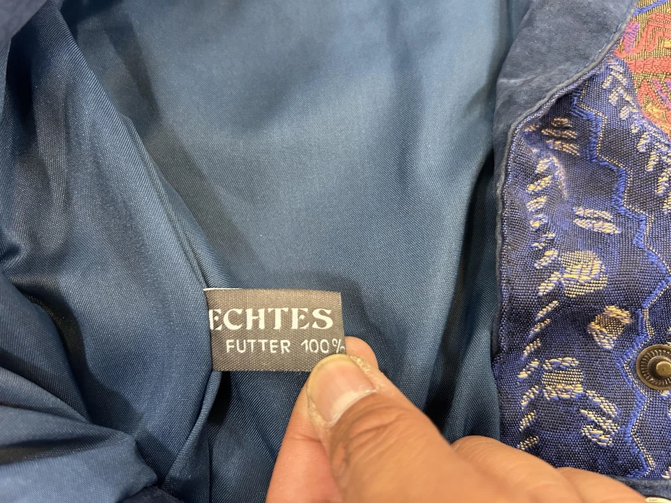 Chaqueta de gamuza vintage para mujer XS 36 Southwestern Boho recortada Western Rodeo años 80 Foto 4 de 4