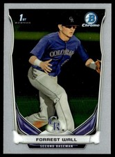 2014 Bowman Chrome Draft Pick Forrest Wall Rookie #CDP33