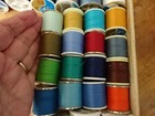 Lot 25 spools Coats&Clarks Dual Duty Thread-nice little coll-large&small spools — photo 3