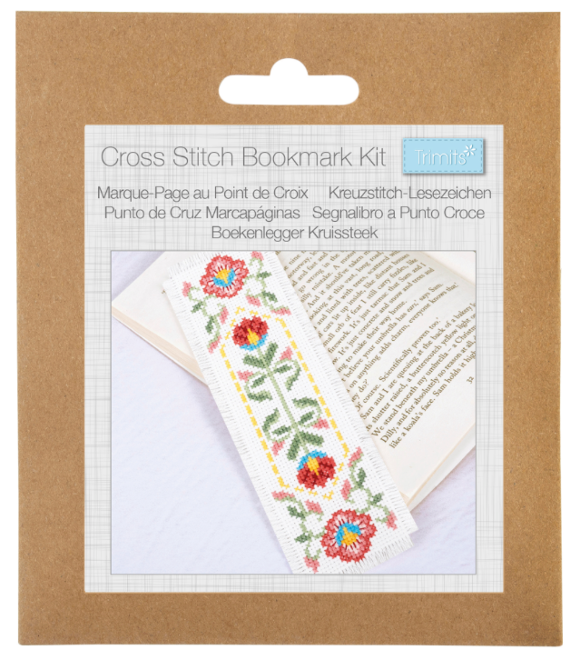 Bloom Bookmark Cross Stitch Kit