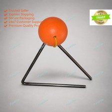 Hand Percussion Steel Triangle with Striker Music Instrument Toy