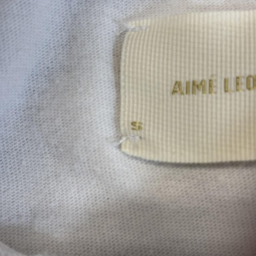 Aimé Leon Dore Shirt Mens Small White Basketball Graphic Tee Streetwear - Picture 9 of 12