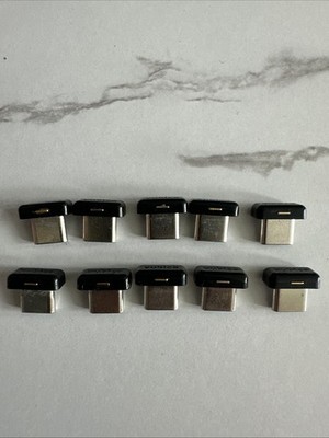 Lot Of 10 Yubico YubiKey 5C Nano Two-Factor Auth 2FA Security Key USB-C