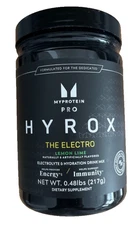 MyProtein PRO HYDROX The Electro - Energy Drink Mix - Lemon Lime - 217g - SEALED
