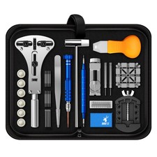 JOREST Watch Repair Tool Kit, Battery Replacement, Strap Adjustment,...