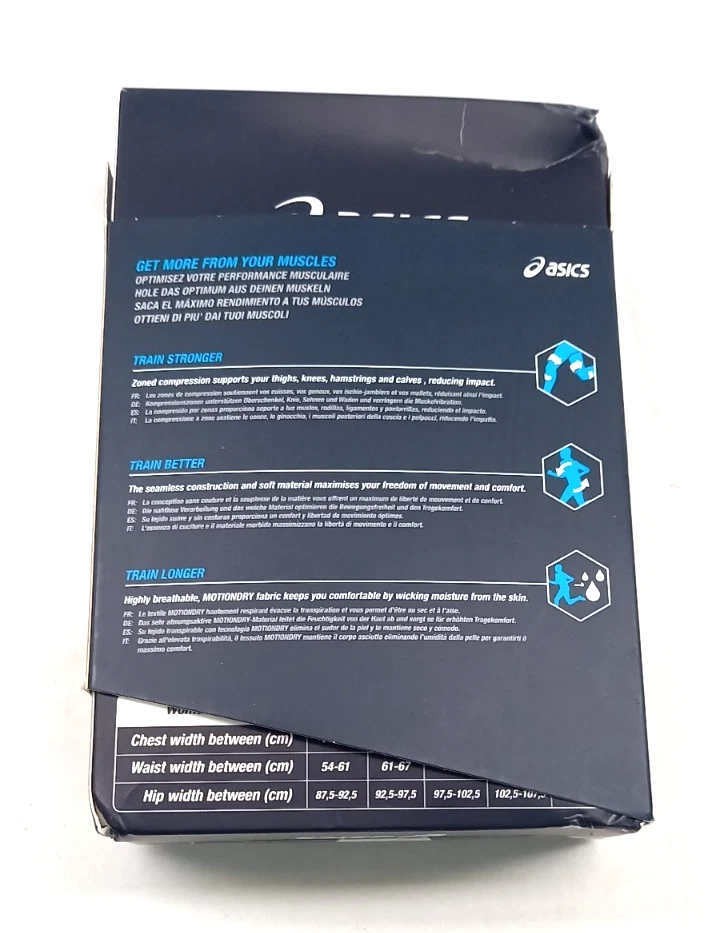 Asics Women's Pink Seamless Baselayer Motion Muscle Support Tights Medium NEW - Image 2 of 4