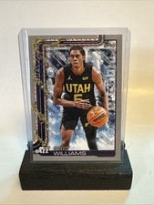 2025-26 Topps Holiday - Cody Williams #H102 Holiday Silver Glitter