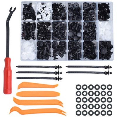435 Auto KFZ Türverkleidung Befestigung Niete Stoßstange Trim Moulding Clips DE