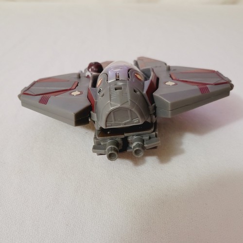 Star Wars Transformers Obi-Wan Kenobi Jedi Starfighter with instructions - Picture 14 of 24
