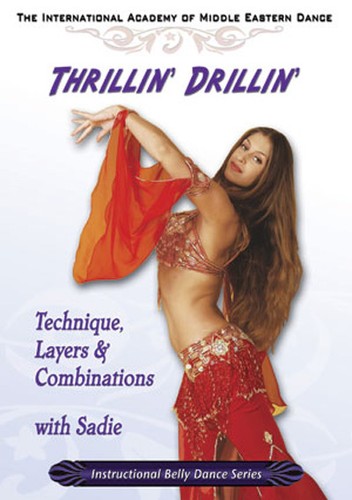 DVD Sadie Belly Dance - Trillin' Drillin' - Apprendre la danse du ventre vidéo - Photo 1 sur 3