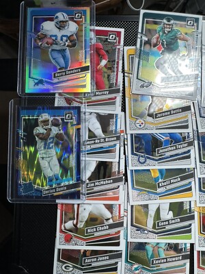 2023 Optic Football Vets (Parallels) And Rookies Lot -  200 Cards