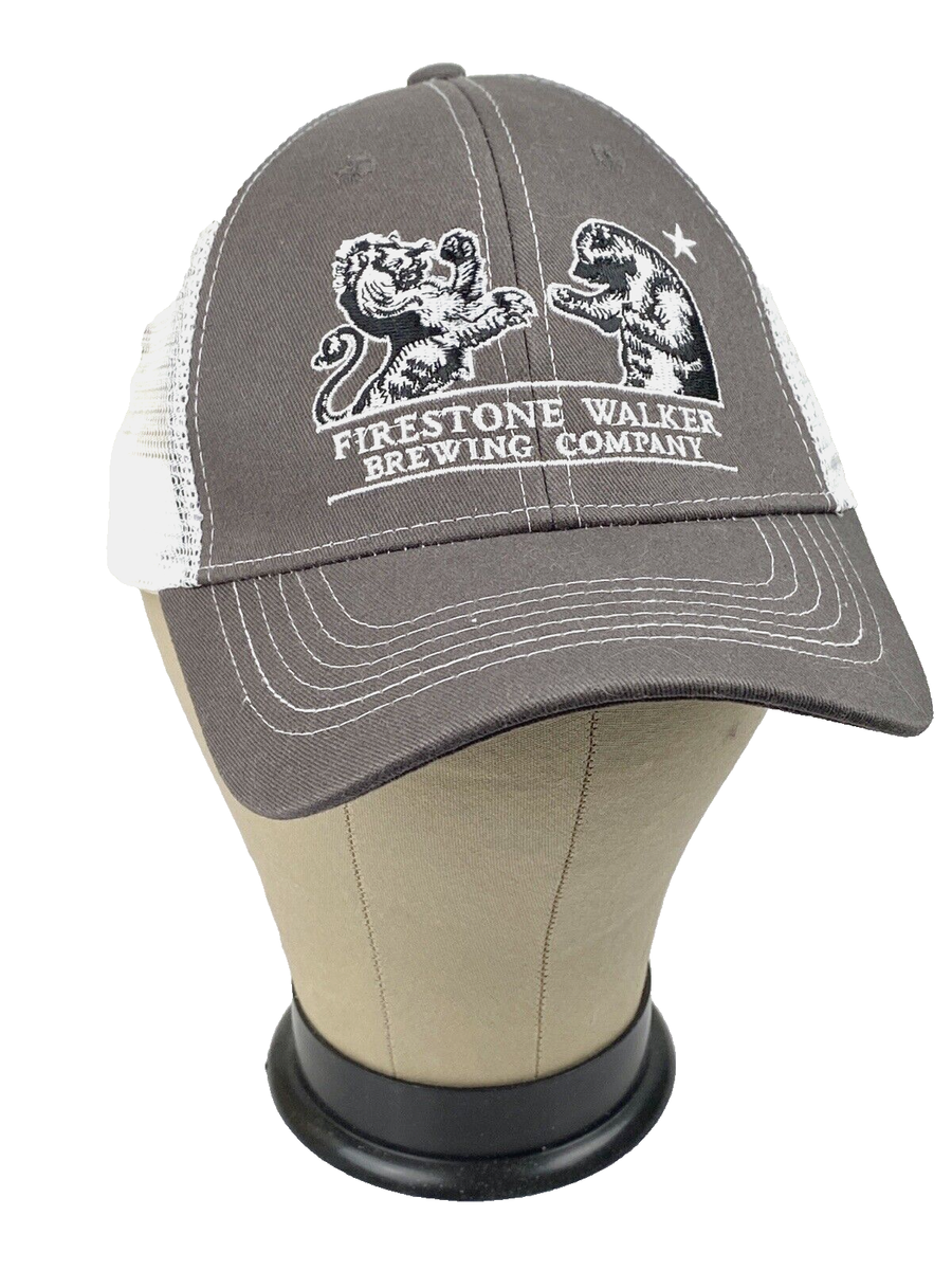 Firestone Walker Brewing Company Beer Hat Cap Lion Bear Star Trucker  Baseball | eBay