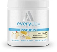 TransformHQ Everyday Boost Shot 28 Servings (Pina Colada) - Non-GMO, Gluten-Free