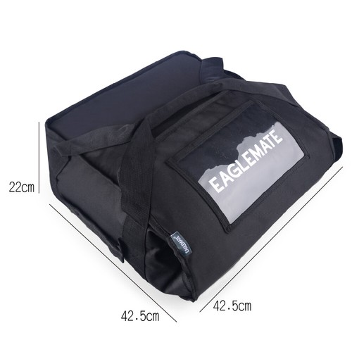 Eaglemate Insulated Pizza Delivery Bag – 15” & 18” Thermal Food Delivery Carrier - Picture 24 of 33